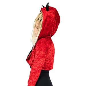 Black and Red Devil Bolero